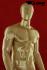 Male mannequin, faceless, gold