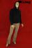 Male mannequin, faceless, gold