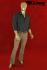 Male mannequin, faceless, gold