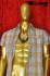 Male mannequin, faceless, gold
