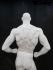 Male mannequin, faceless, white