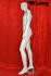 Male Mannequin, white shining