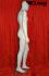 Male Mannequin, white shining
