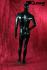 Male, shiny black mannequin