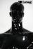 Male Window Mannequin, black shining