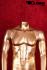 Male window mannequin, gold