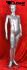 Mannequin Boy, shining silver