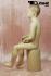 Mannequin Boy, sitting