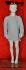 Mannequin Boy, white, shining