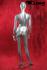 Mannequin Female, Shining Silver, Faceless