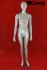 Mannequin Female, Silver, Faceless
