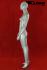 Mannequin Female, Silver, Faceless