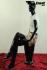Mannequin Female, Sitting, Shining Black