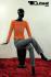 Mannequin Female, Sitting, Shining Black
