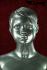 Mannequin, male, young, silver