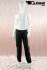 Mannequin with Intimated Face, White Shining