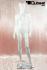 Mannequin with Intimated Face, White Shining