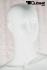 Mannequin with Intimated Face, White Shining