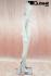 Mannequin with Intimated Face, White Shining