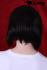 Mediumlong real hair wig