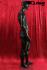 Modern gestaltete, mnnliche Schaufensterfigur in schwarz glnzend