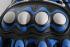 Motorcycle Gloves, Blue Size M