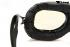 Motorcycle Goggles Classic, Black, Rainbow-Tinted Lenses
