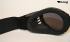 Motorcycle Goggles Classic, Black with Smoke Tinted Lenses