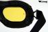 Motorcycle Goggles Classic, Black, Yellow Tinted Lenses