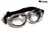 Motorcycle Goggles Classic, Clear Lenses