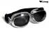 Motorradbrille Classic, Smoke-getnte Glsern