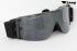 Motorradbrille Fliegerbrille Biker Oldtimer schwarz mit verspiegelten Glsern