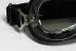 Motorradbrille in Chromfarben, Pilotenbrille im Nostalgie Look - get�ntes Glas Rainbow