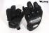 Motorradhandschuh schwarz, Protektoren, Klettverschlu Gr. L