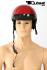 Motorradhelm Halbschale weinrot Gr. L