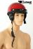 Motorradhelm Halbschale weinrot Gr. L