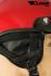 Motorradhelm Halbschale weinrot Gr. L