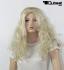 Percke Damen schulterlang blond gewellt