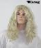 Percke schulterlang blond fr Herren