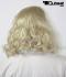 Percke schulterlang blond fr Herren