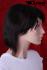 Real hair wig brown