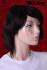 Real hair wig brown