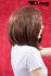 Red artificial hair wig