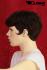 Redbrown shorthair wig for women