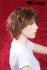 Redbrown wig short hair