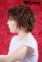 Redbrown wig short hair