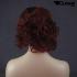 Rot / Braune Kurzhaarpercke mit Locken