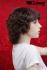 Rotbraune Percke mit Locken