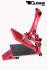 Rote Transferpresse 38 x 38 cm Kniehebeltechnik B-Ware