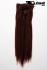 Rote und Braune Extensions aus Kanekalon 7 Teile